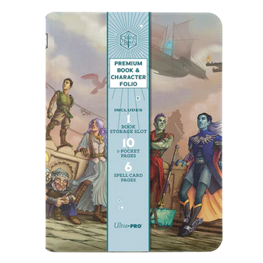 Critical Role Bells Hells Team Lineup Printed Leatherette Book Folio