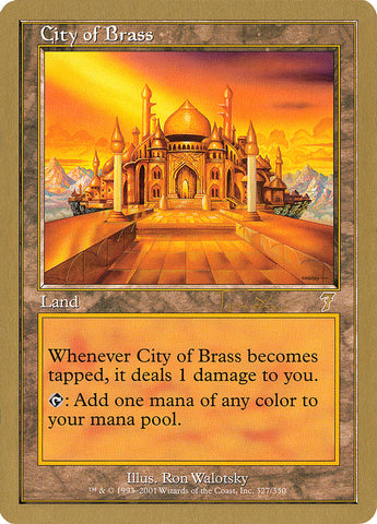 City of Brass (Jan Tomcani) [World Championship Decks 2001]