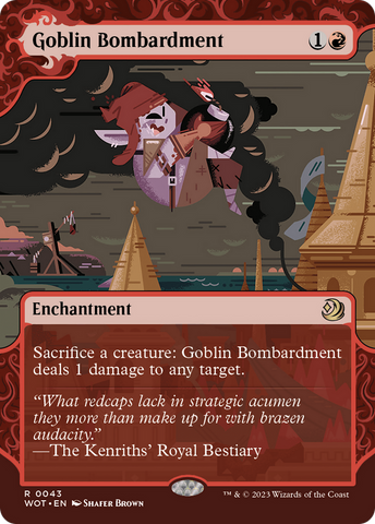 Goblin Bombardment [Wilds of Eldraine: Enchanting Tales]