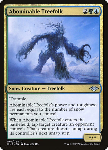 Abominable Treefolk [Modern Horizons]