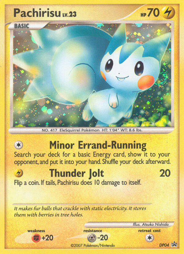 Pachirisu (DP04) [Diamond & Pearl: Black Star Promos]