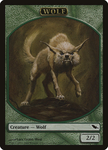 Wolf [Shadowmoor Tokens]
