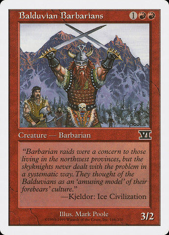 Balduvian Barbarians [Classic Sixth Edition]