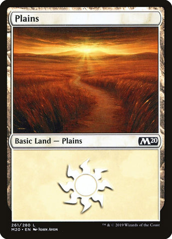 Plains (#261) [Core Set 2020]