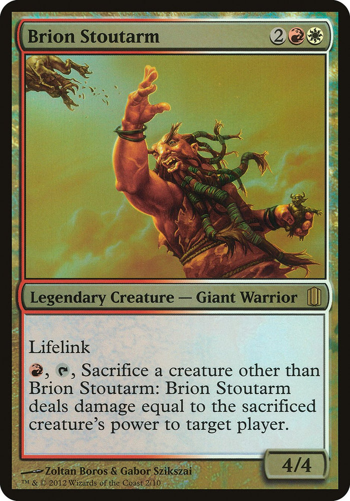 Brion Stoutarm (Commander's Arsenal) [Commander's Arsenal Oversized]