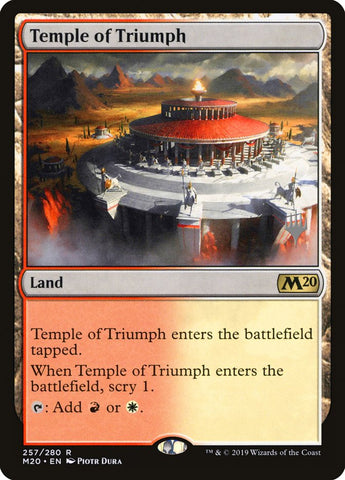 Temple of Triumph [Core Set 2020 Promos]
