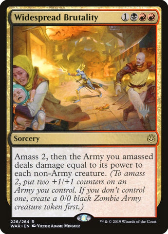 Widespread Brutality [War of the Spark Promos]