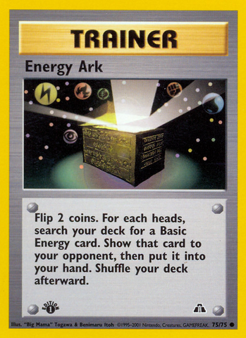 Energy Ark (75/75) [Neo Discovery 1st Edition]