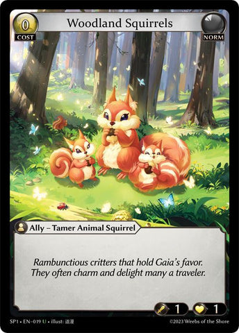 Woodland Squirrels (019) [Supporter Pack 1]