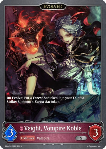 Veight, Vampire Noble (BP02-P23EN) (Evolved) [Reign of Bahamut]
