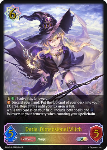 Daria, Dimensional Witch (BP02-SL07EN) [Reign of Bahamut]