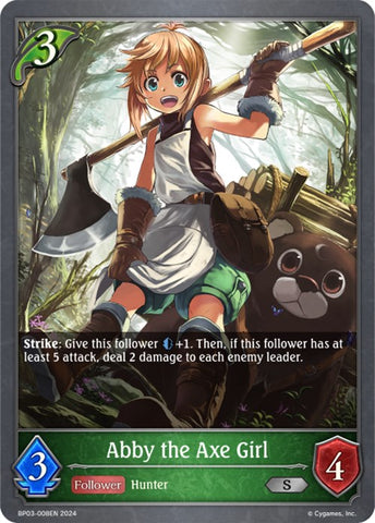 Abby the Axe Girl (BP03-008EN) [Flame of Laevateinn]