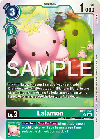 Lalamon [BT13-049] (Event Pack 6) [Versus Royal Knights Promos]
