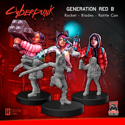 Cyberpunk Red Miniatures