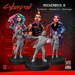 Cyberpunk Red Miniatures