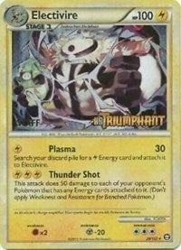 Electivire (20/102) (Staff Prerelease Promo) [HeartGold & SoulSilver: Black Star Promos]