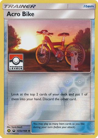 Acro Bike (123a/168) (League Promo) [Sun & Moon: Celestial Storm]