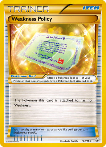 Weakness Policy (164/160) [XY: Primal Clash]