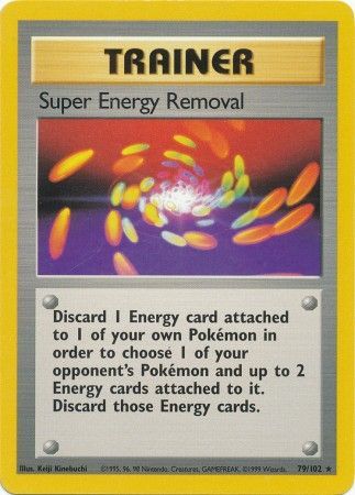 CGC Graded - Super Energy Removal (79/102) [Base Set Unlimited]