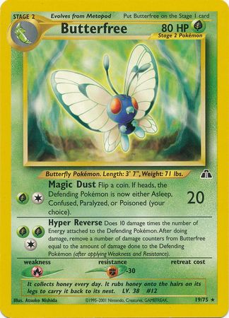 Butterfree (19/75) [Neo Discovery Unlimited]