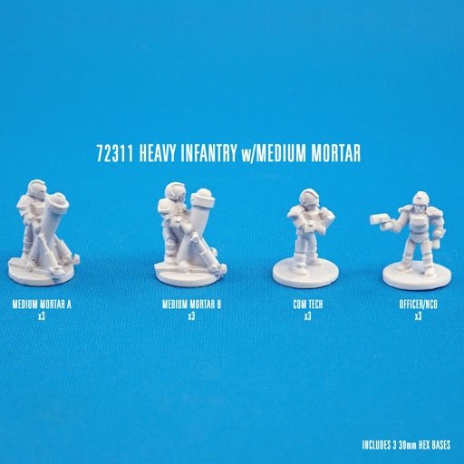 HEAVY INFANTRY w/MED MORTARS