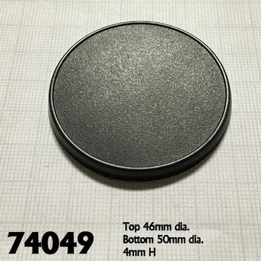 50mm Round Base