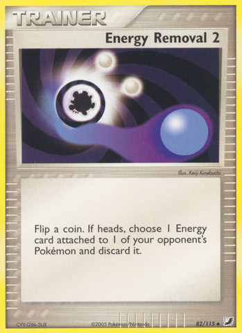 Energy Removal 2 (82/115) [EX: Unseen Forces]