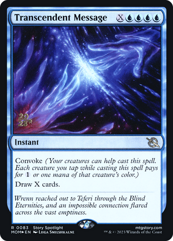 Transcendent Message [March of the Machine Prerelease Promos]