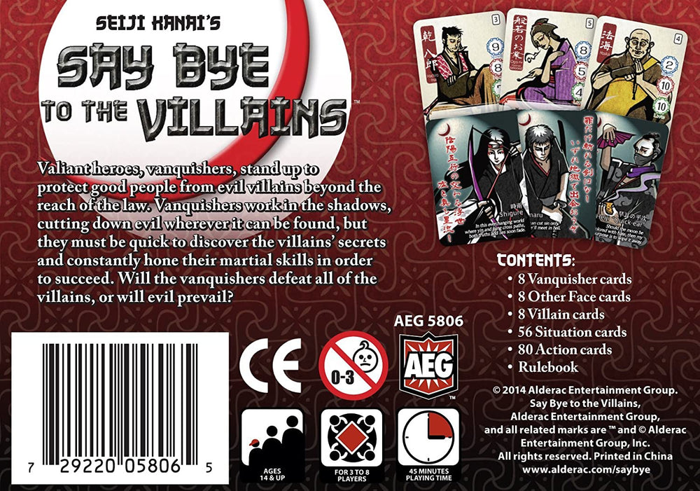 Say Bye to the Villains