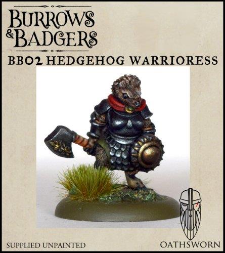 Hedgehog Warrioress