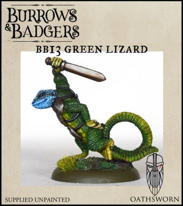 B&B: Green Lizard