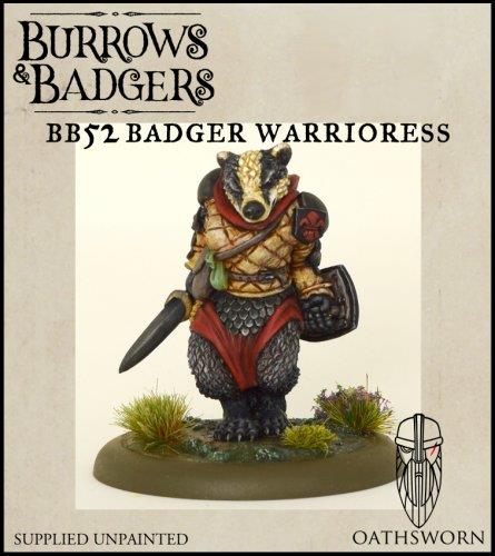 Badger Warrioress