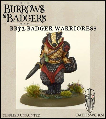 B&B: Badger Warrioress