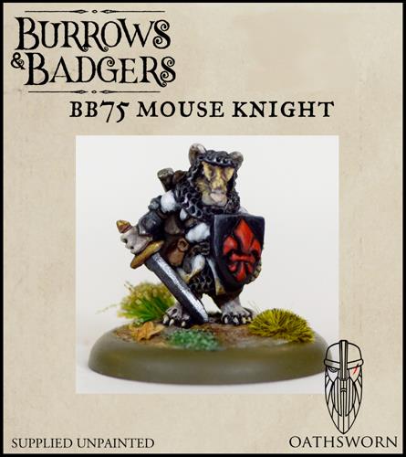 B&B: Mouse Knight with sword, shield and crossbow