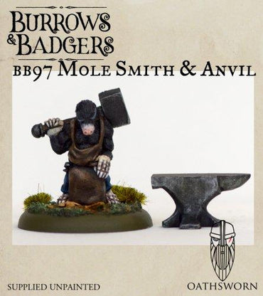 B&B: Mole Smith with Anvil