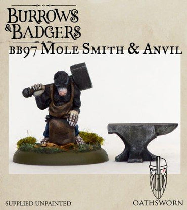 Mole Smith with Anvil