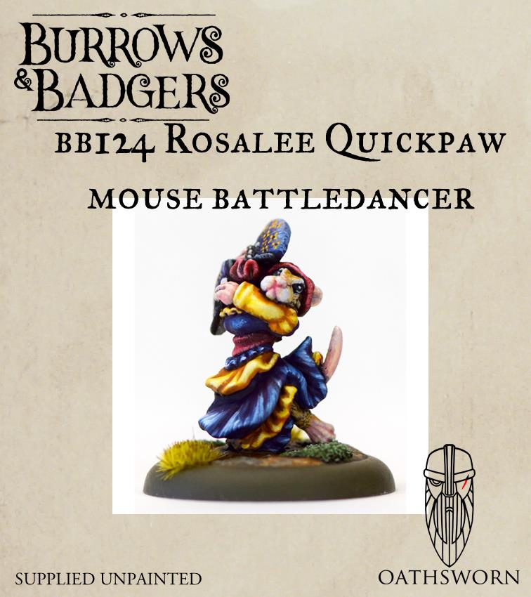 B&B: Rosalee Quickpaw, Mouse Battledancer