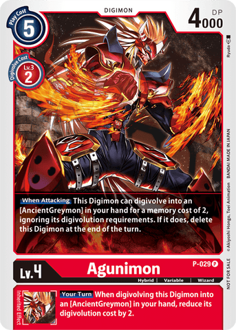 Agunimon [P-029] [Revision Pack Cards]