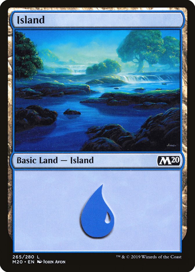 Island (#265) [Core Set 2020]