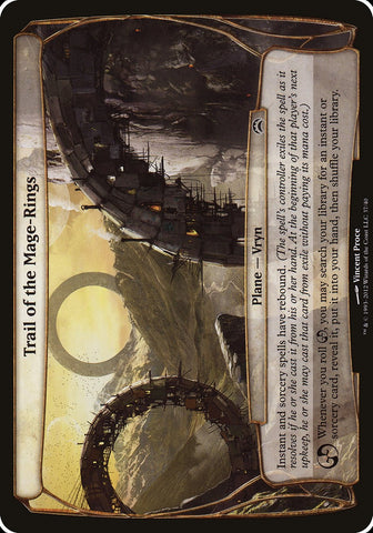 Trail of the Mage-Rings [Planechase 2012 Planes]