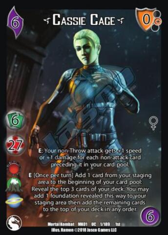 Cassie Cage - Foil