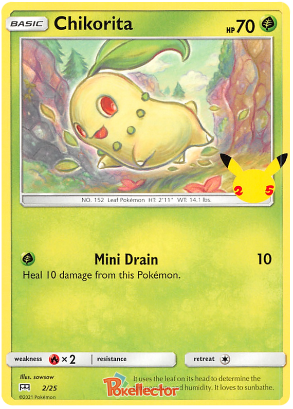 Chikorita (2) [McDonald's Promos 2021]
