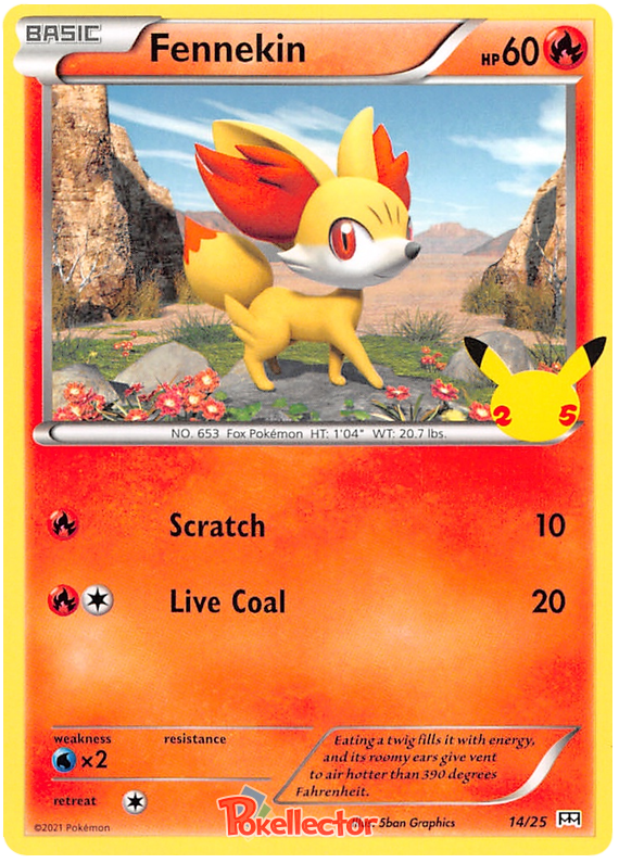Fennekin (14) [McDonald's Promos 2021]
