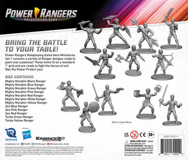 Power Rangers RPG: Heroes Miniatures Set 1