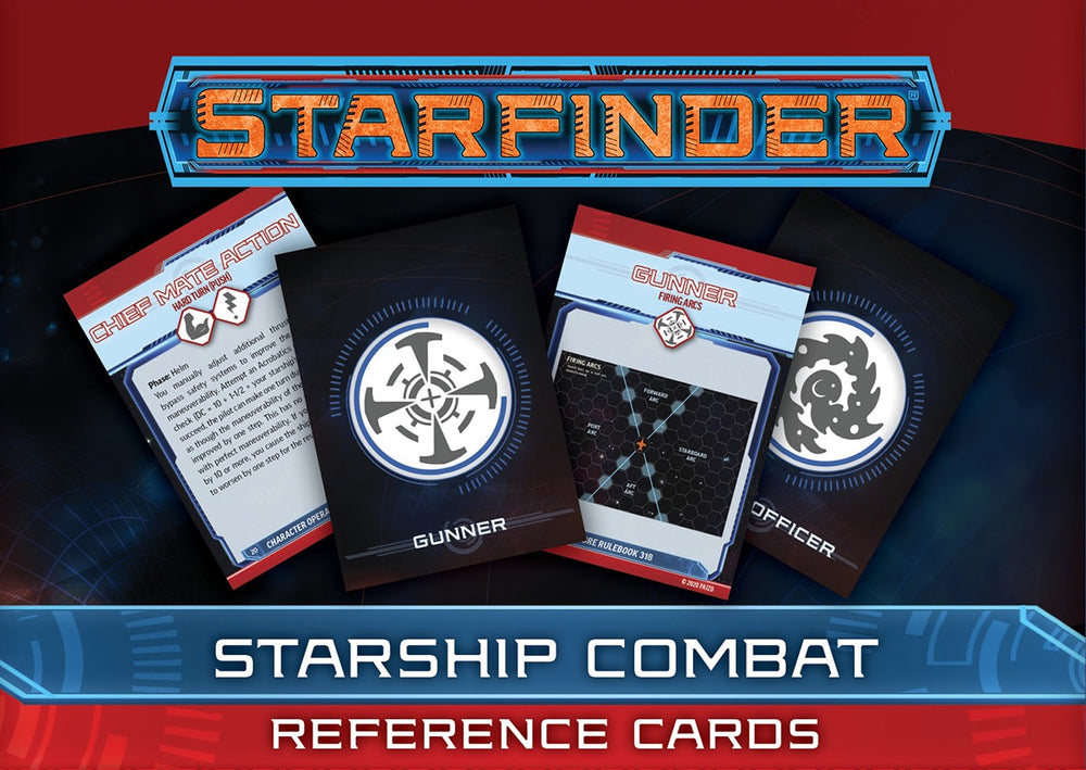 Starfinder: Starship Combat Reference Cards