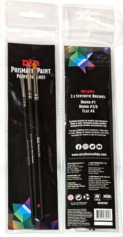 Wizkids Prismatic Paint: 3-Brush Set