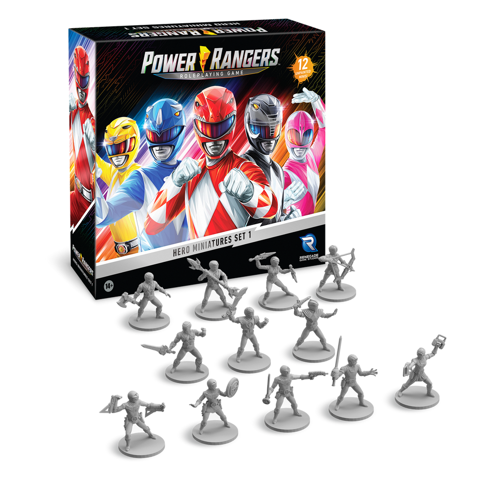 Power Rangers RPG: Heroes Miniatures Set 1