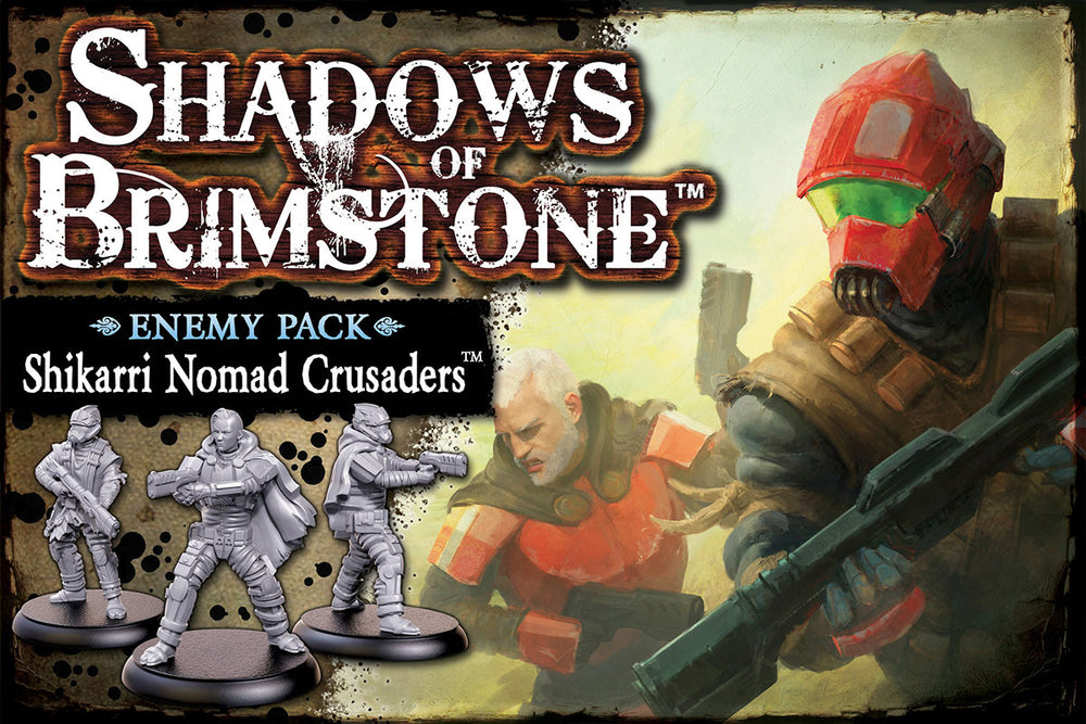 Shadows of Brimstone - Shikarri Nomad Crusaders Enemy Pack