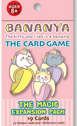 Bananya: The Kitty Who Lives in a Banana CARD GAME