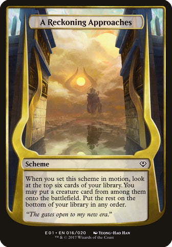 A Reckoning Approaches [Archenemy: Nicol Bolas Schemes]